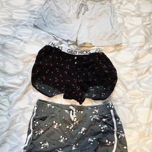 6 pairs of PJ SHORTS